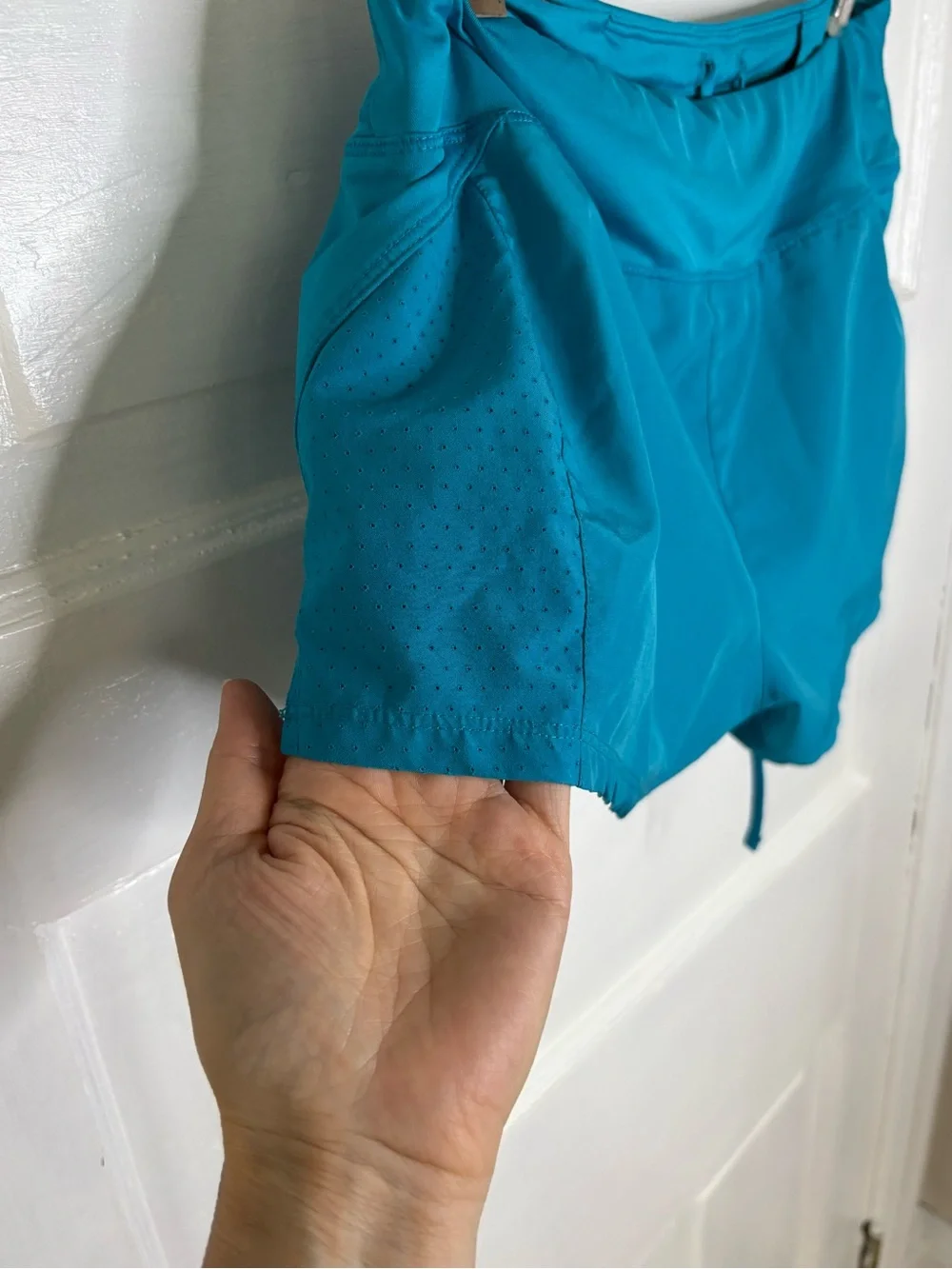 Nike Women’s Teal Blue Lined Athletic Shorts